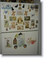 DSC02250 * The refrigerator door is decorated with replicas of vintage Easter postcards. * The refrigerator door is decorated with replicas of vintage Easter postcards. * 960 x 1280 * (218KB)