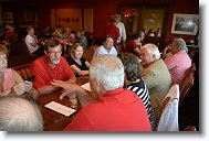 DSC_0538 * Conversations continue at the big table in the Iowa Stater restaurant. * 4496 x 3000 * (3.97MB)