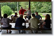 DSC_0626 * The Lange Gang gather to enjoy a pizza party at the Inis Grove Park (Shagbark Shelter). * 4496 x 3000 * (4.02MB)