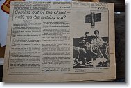 DSC_0636 * Coming out of the closet - well, maybe rattling out?.  The Iowa State Daily article about P-Squared and Antoine collecting bones. * 4496 x 3000 * (3.96MB)