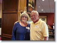 20220805_Billy_12 * Two long standing members of Lange House - the Billy's!  Mrs. and Mr.  If you look close at Billy's name tag, he is saying P-Squared, stay away from me!  (Old Lange-Os will know what is going on here.)  And Terri still likes to perform the candle on the head balancing trick. * 2048 x 1536 * (1.19MB)